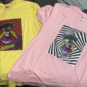 2 graphic tshirts 2 for $10